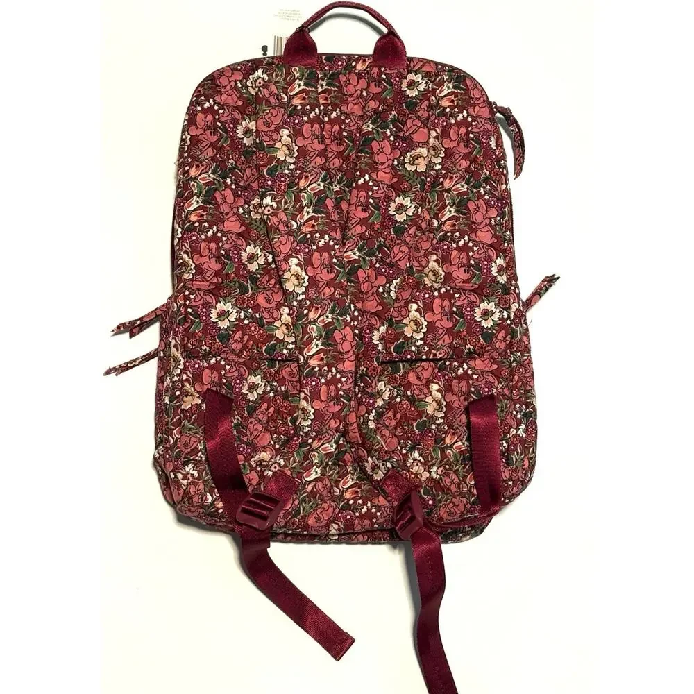 Vera Bradley Minnie Mouse Daisy Duck Hidden Hearts Lrg Backpack Bag Travel EXACT